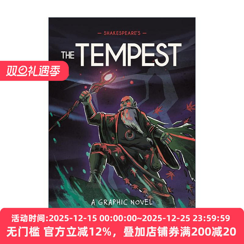 英文原版 Classics in Graphics Shakespeare's The Tempest  莎士比亚漫画版 暴风雨 儿童图像小说 英文版 进口英语原版书籍