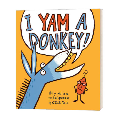 我是一头驴 I Yam a Donkey  精装 英文原版儿童绘本 进口英语书籍