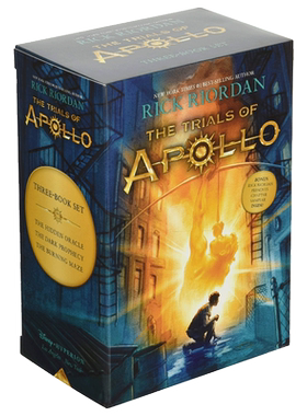 Boxed Set 阿波罗的审判3本套装1-3册 Trials of Apollo The 3-Book 英文原版奇幻小说 进口文学书籍