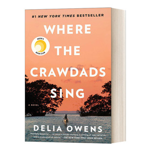 蝲蛄吟唱的地方 精装 Goodreads年度好书 Where the Crawdads Sing 英文原版小说 Delia Owens 进口英语书籍