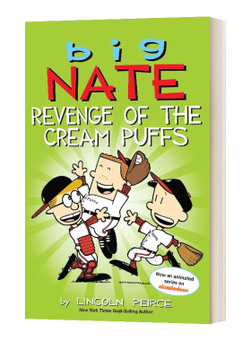 大内特系列15 奶油泡芙的复仇 Big Nate Revenge of the Cream Puffs 英文原版儿童全彩漫画小说 进口阅读故事绘本书籍