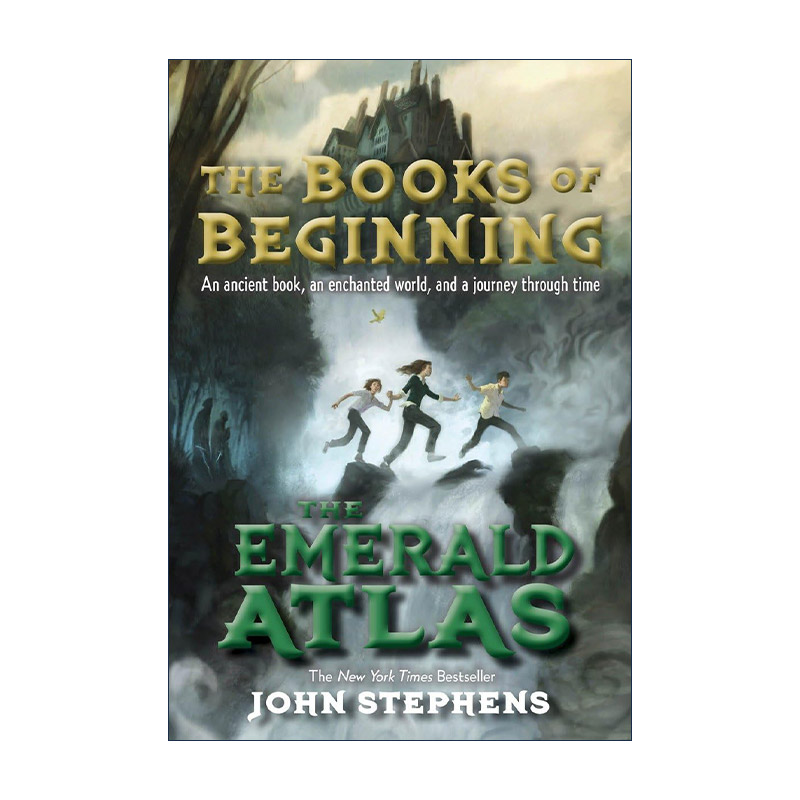 英文原版 The Emerald Atlas Books of Beginning 01 翡翠地图集 书的开端系列1 儿童奇幻小说 John Stephens 进口英语原版书籍