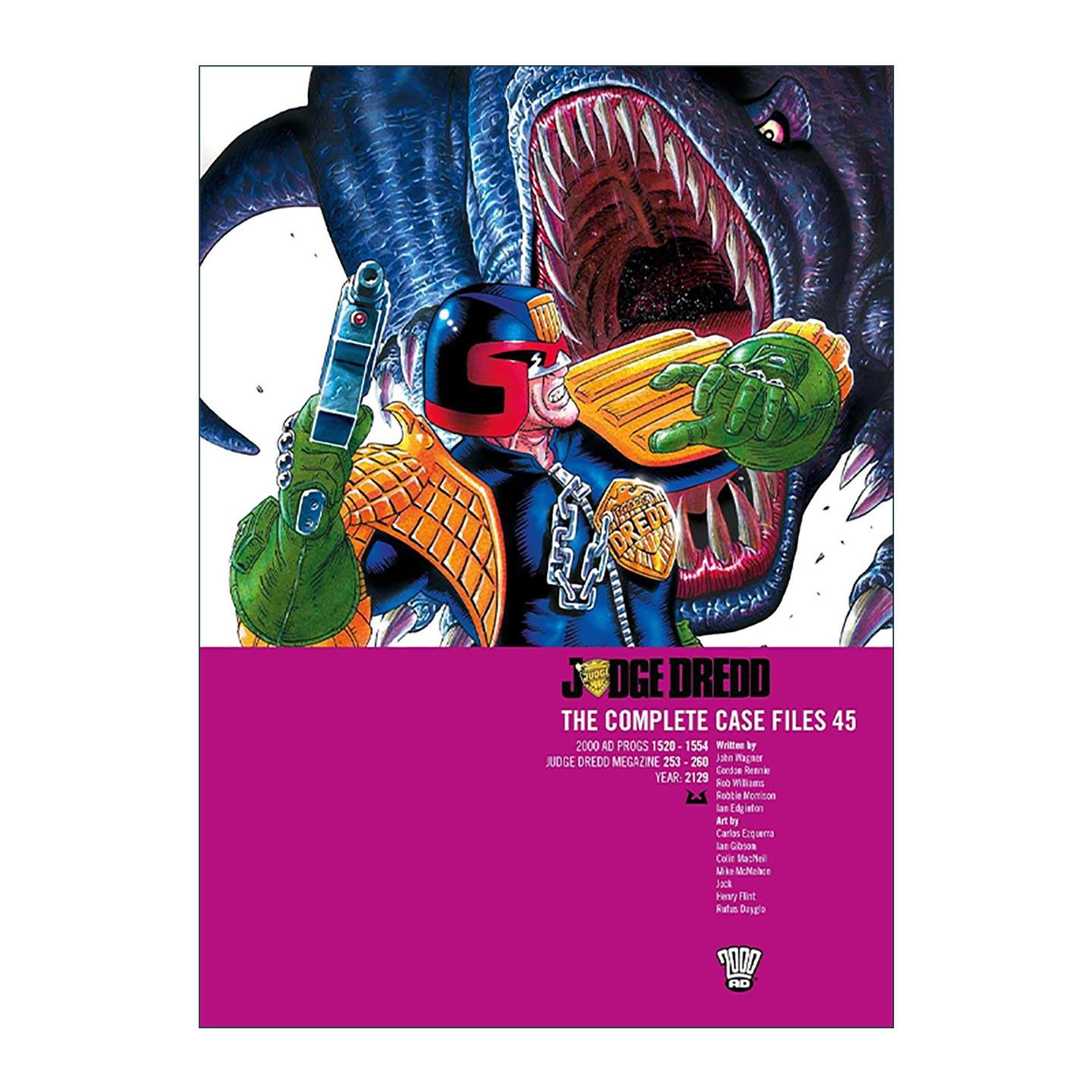 英文原版 Judge Dredd Case Files 45 特警判官 漫画合集45 英文版 进口英语原版书籍