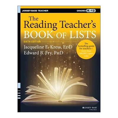 英文原版 The Reading Teacher's Book of Lists 阅读教师清单书 第6版 英文版 进口英语原版书籍