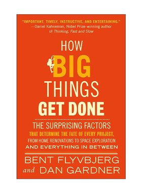 英文原版 How Big Things Get Done 怎样做成大事 世界知名大项目管理专家Bent Flyvbjerg傅以斌 英文版 进口英语原版书籍