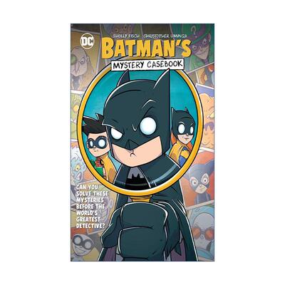 英文原版 Batmans Mystery Casebook 蝙蝠侠的秘密事件簿 儿童DC漫画 侦探推理 Sholly Fisch 英文版 进口英语原版书籍
