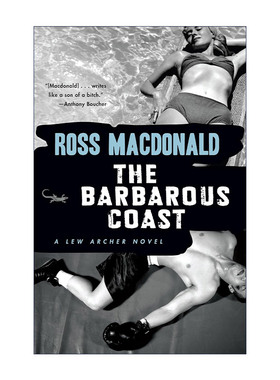 英文原版 The Barbarous Coast Lew Archer Series 06 警告逃妻 移动飞靶作者 英国金匕首奖得主Ross Macdonald 进口英语原版书籍