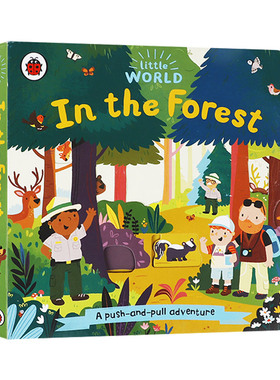小小世界 在森林 Little World In the Forrest 英文原版儿童英语启蒙绘本 进口纸板书籍