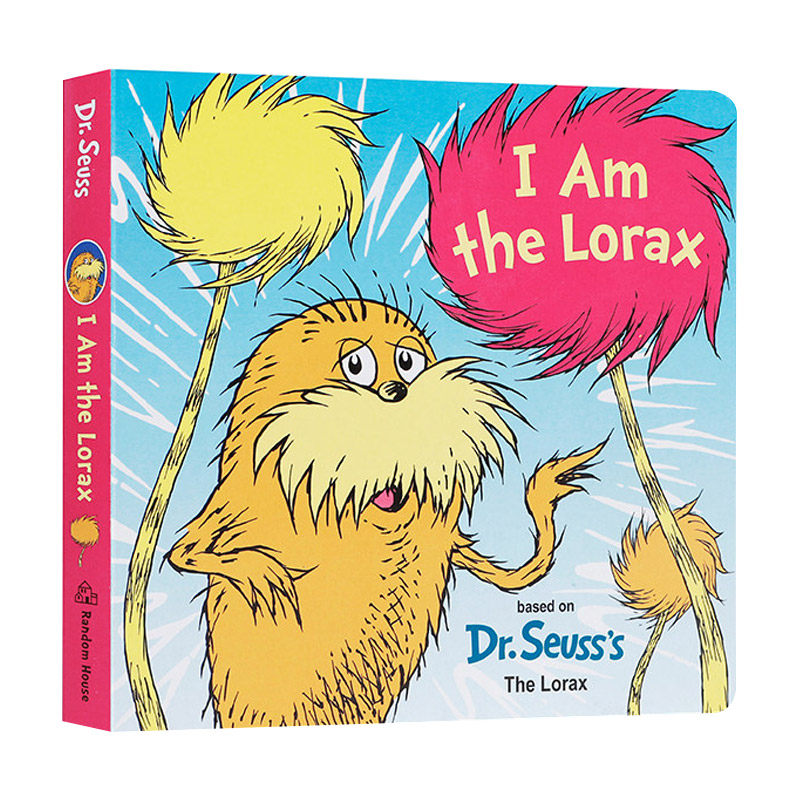 我是罗拉克斯  i am the lorax 英文原版儿童绘本 进口英语纸板书籍