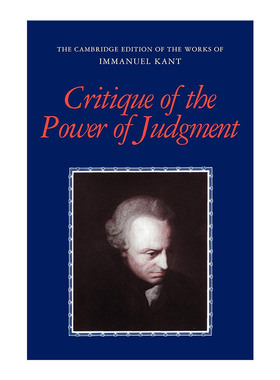 Critique of the Power of Judgment  剑桥版康德著作系列 判断力批判