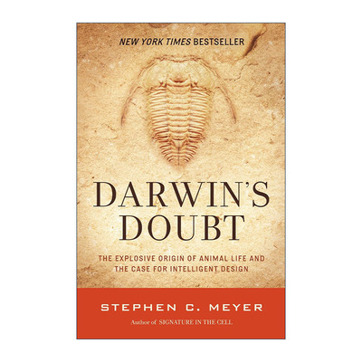 英文原版 Darwin's Doubt 达尔文的疑问 动物生命的爆发性起源与智能设计 剑桥大学博士Stephen C. Meyer 英文版进口英语原版书籍
