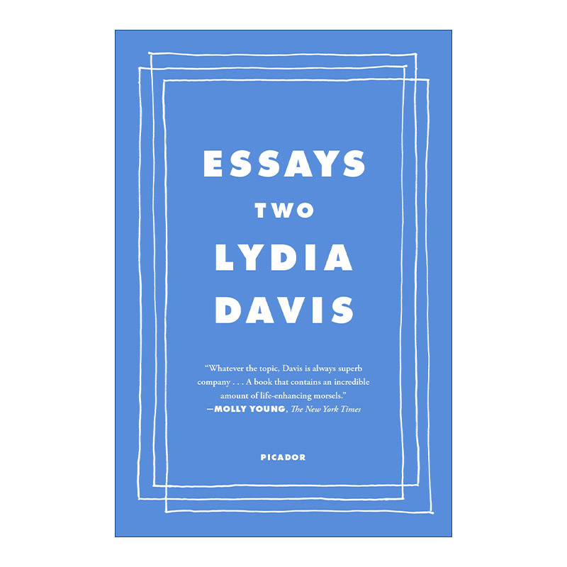 英文原版 Essays Two On Proust Translation Foreign Languages and the City of Arles 莉迪亚戴维斯文集卷2 进口英语书籍