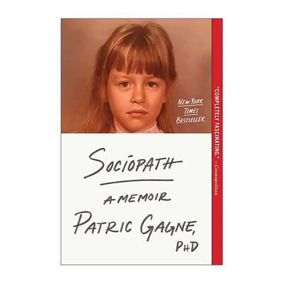 英文原版 Sociopath 反社会的人 回忆录 人格分裂 英文版 进口英语原版书籍