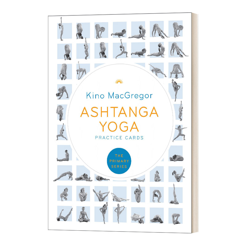 阿斯汤加瑜伽练习卡片 Ashtanga Yoga Practice Cards 英文原版运动塑身读物 进口英语书籍