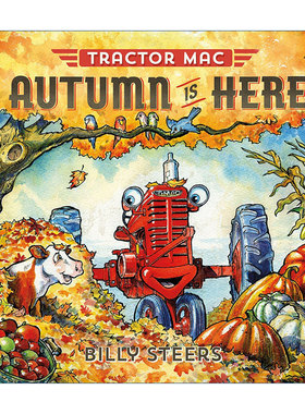 Tractor Mac: Autumn Is Here 红色大拖拉机麦克 秋天到了  精装绘本