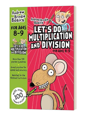 英文原版 Let's do Multiplication and Division 8-9 我们来做乘除法 8-9岁 英文版 进口英语原版书籍