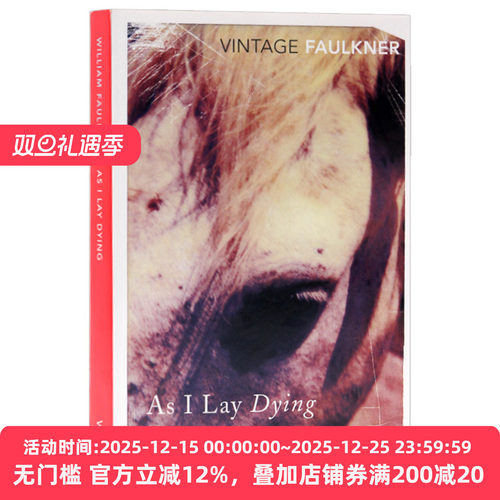 我弥留之际英文原版经典小说