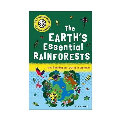 英文原版 Very Short Introductions for Curious Young Minds The Earth's Essential Rainforests 地球上不可或缺的热带雨林