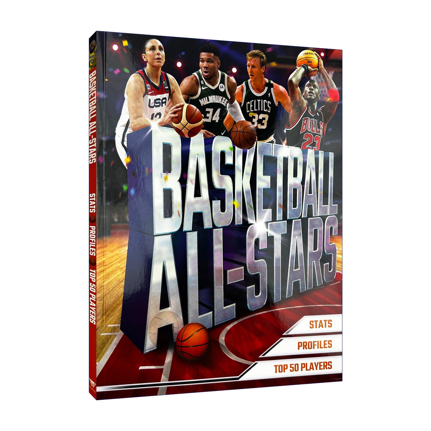 英文原版 Basketball All-Stars 篮球全明星 NBA 张伯伦 斯蒂芬库里 运动人物科普读物 英文版 进口英语原版书籍