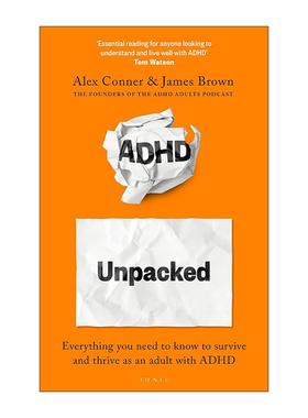 英文原版 ADHD Unpacked ADHD全解析 成年患者生存与发展指南 英文版 进口英语原版书籍