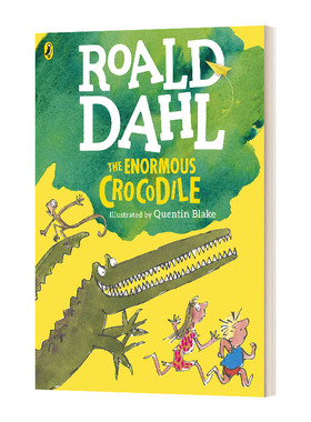 大鳄鱼 罗尔德达尔系列 The Enormous Crocodile Colour Edn 英文原版儿童文学 进口英语书籍
