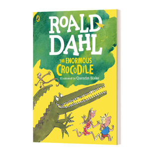 大鳄鱼 罗尔德达尔系列 The Enormous Crocodile Colour Edn 英文原版儿童文学 进口英语书籍