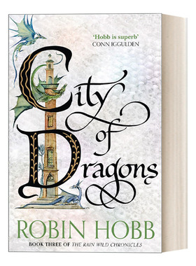 英文原版 The Rain Wild Chronicles 3 — City of Dragons 雨野原传奇3 巨龙高城 罗宾·霍布 英文版 进口英语原版书籍