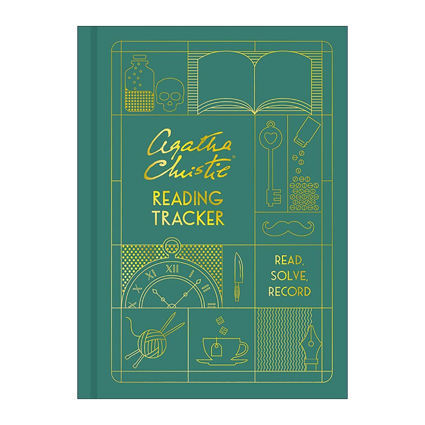 英文原版 Agatha Christie Reading Tracker 阿加莎克里斯蒂阅读日志 英文版 进口英语原版书籍