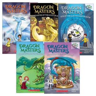 英文原版 Dragon Masters （黑白）驯龙大师系列11-15册 学乐大树系列 儿童桥梁章节书 英文版 进口英语原版书籍