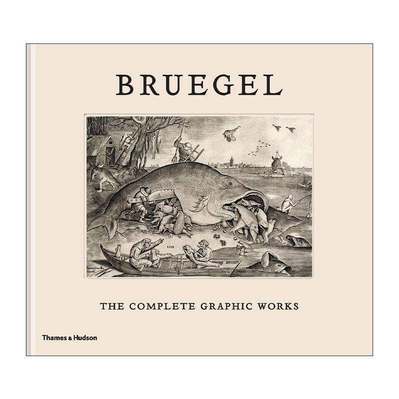 英文原版 Bruegel The Complete Graphic Works 勃鲁盖尔 完全绘画作品 文艺复兴艺术家 精装 英文版 进口英语原版书籍