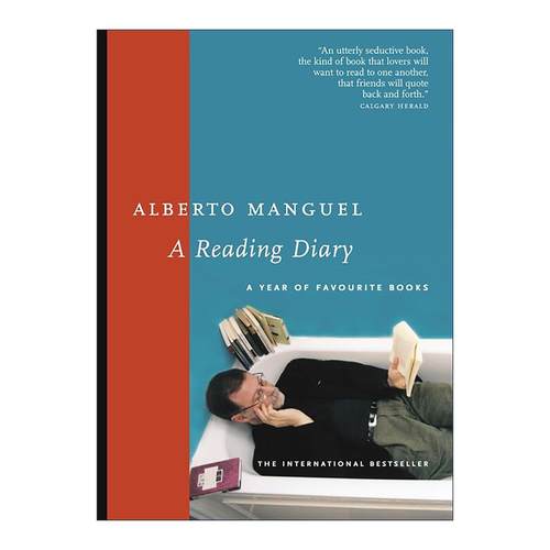 英文原版 A Reading Diary 阅读日记 和博尔赫斯在一起作者阿尔维托·曼古埃尔 英文版 进口英语原版书籍