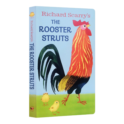 大摇大摆的公鸡 Richard Scarry's the Rooster Struts 斯凯瑞 英文原版儿童读物 进口英语阅读书籍