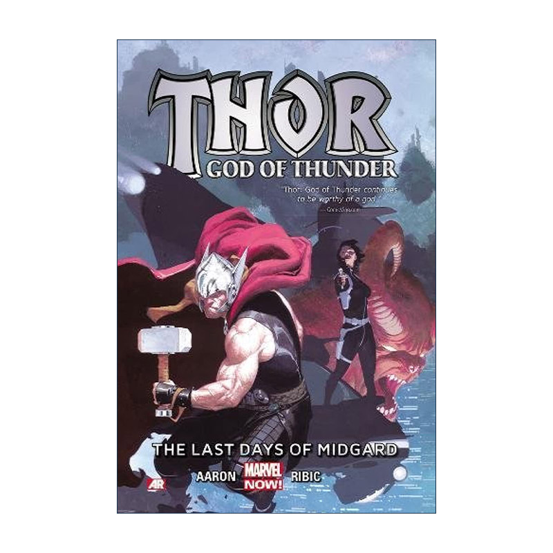 英文原版 Thor God Of Thunder Vol.4 The Last Days Of Midgard 雷神4 中庭末日 漫威漫画 Jason Aaron 英文版 进口英语原版书籍 书籍/杂志/报纸 漫画类原版书 原图主图