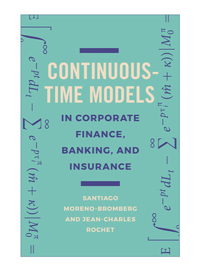 英文原版 Continuous-Time Models in Corporate Finance Banking and Insurance 企业金融 银行和保险中的连续时间模型 用户指南