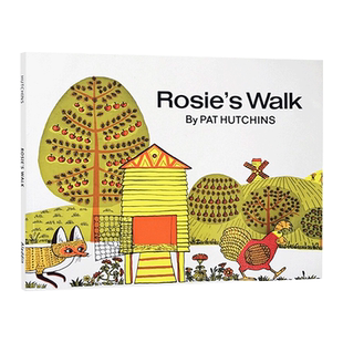 母鸡萝丝去散步 Rosie's Walk 英文原版启蒙早教认知英语辅导故事书 廖彩杏书单 进口英语书籍
