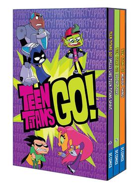 英文原版 Teen Titans Go Box Set 4-6 少年泰坦出击 4-6册盒装套装 同名动画漫画 英文版 进口英语原版书籍