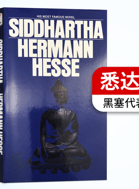悉达多 Siddhartha 美国嬉皮士精神指南 诺贝尔文学奖得主黑塞代表作 Hermann Hesse 英文原版经典文学书籍