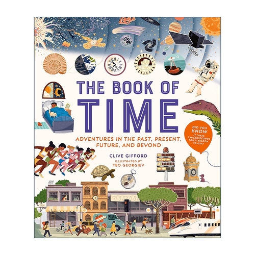英文原版 The Book of Time 时间之书 精装儿童科普百科 英文版 进口英语原版书籍