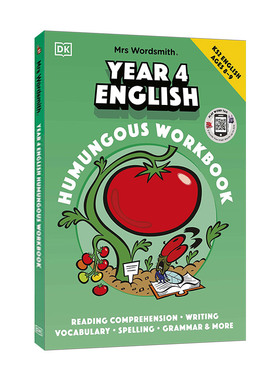 英文原版 Mrs Wordsmith Year 4 English Humungous Workbook Ages8-9 沃德史密斯夫人英语练习 小学四年级8-9岁 英文版进口英语书