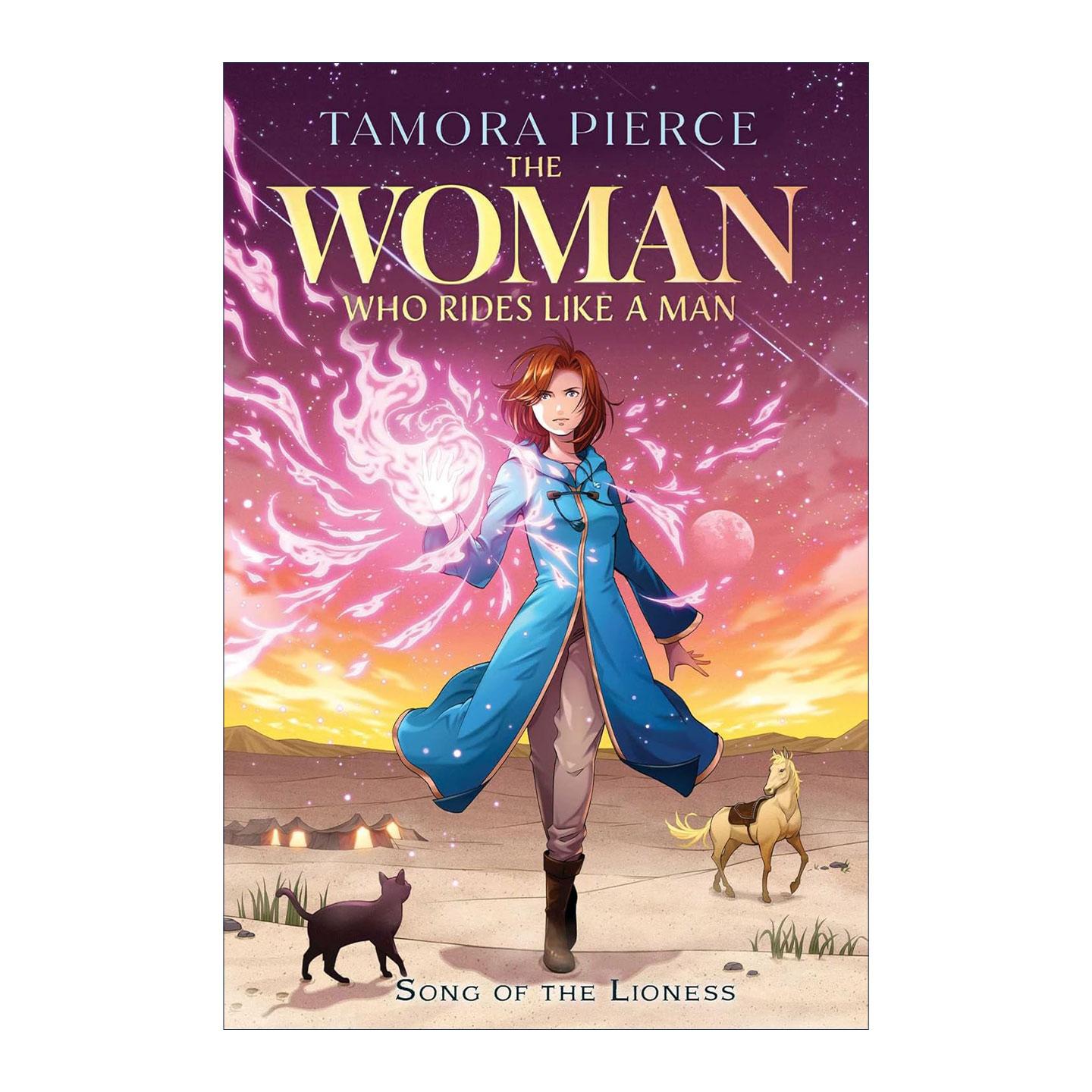 英文原版 The Woman Who Rides Like a Man 雌狮之歌3 青少年奇幻小说 英文版 进口英语原版书籍