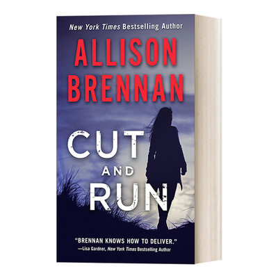 英文原版 Cut and Run Lucy Kincaid Novels #16 仓皇逃走 惊悚悬疑推理小说 纽约时报畅销书作者Allison Brennan 英文版 进口书籍