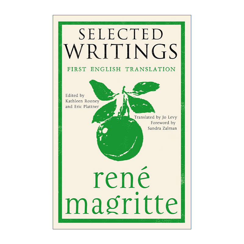 Selected Writings 勒内·马格里特文选 比利时超现实主义画家 Alma经典文学