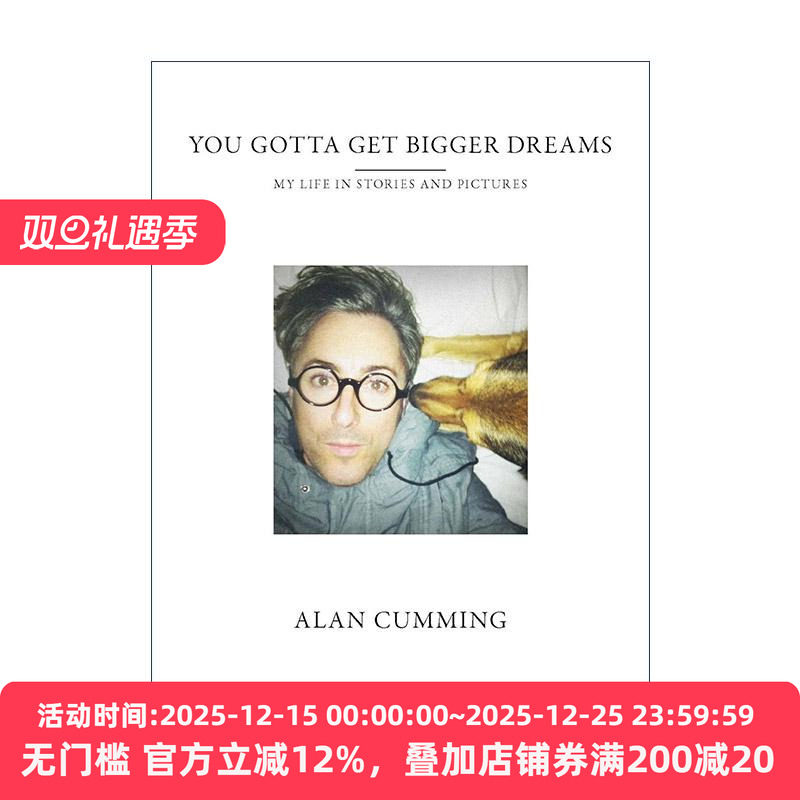 英文原版 You Gotta Get Bigger Dreams 你得有更大的梦想 我故事和照片中的人生 艾伦·卡明自传 傲骨贤妻 精装 进口英语原版书籍
