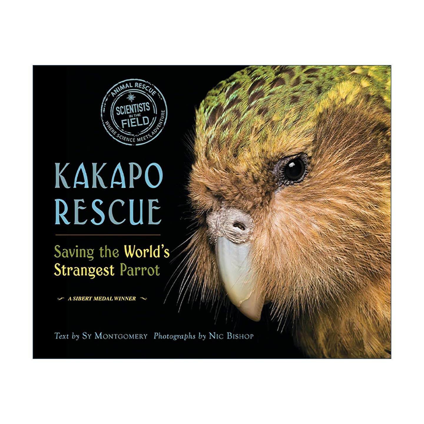 英文原版 Kakapo Rescue 鸮鹦鹉 塞伯特奖 号角杂志书单 动物纪实科普 英文版 进口英语原版书籍