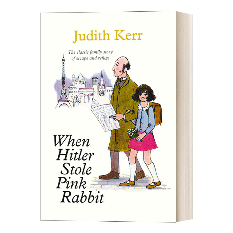 希特勒偷走了粉红兔平装英文版