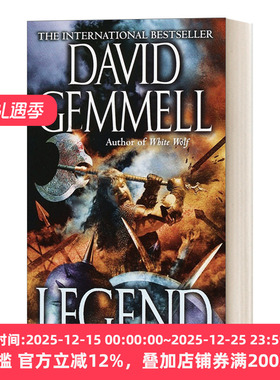 英文原版小说 Legend Drenai Saga Series 01 德莱尼传奇系列1 传奇 David Gemmell 奇幻动作冒险小说 英文版 进口英语原版书籍