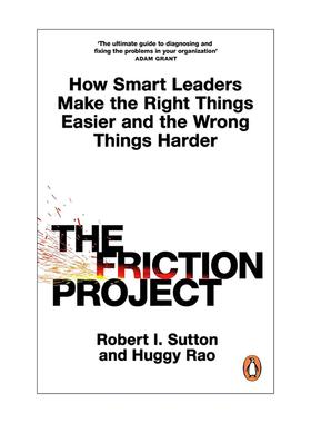 英文原版 The Friction Project 摩擦力项目 聪明领导的领导力 商业经管参考书 英文版 进口英语原版书籍