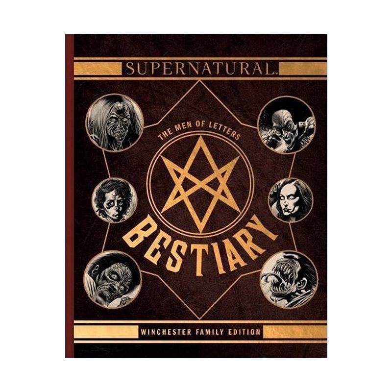 英文原版 Supernatural The Men of Letters Bestiary Winchester 邪恶力量 超自然生物图鉴 影视周边精装设定集 进口英语原版书籍