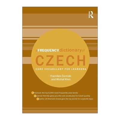 英文原版 A Frequency Dictionary of Czech 捷克语高频词典 核心词汇 英文版 进口英语原版书籍