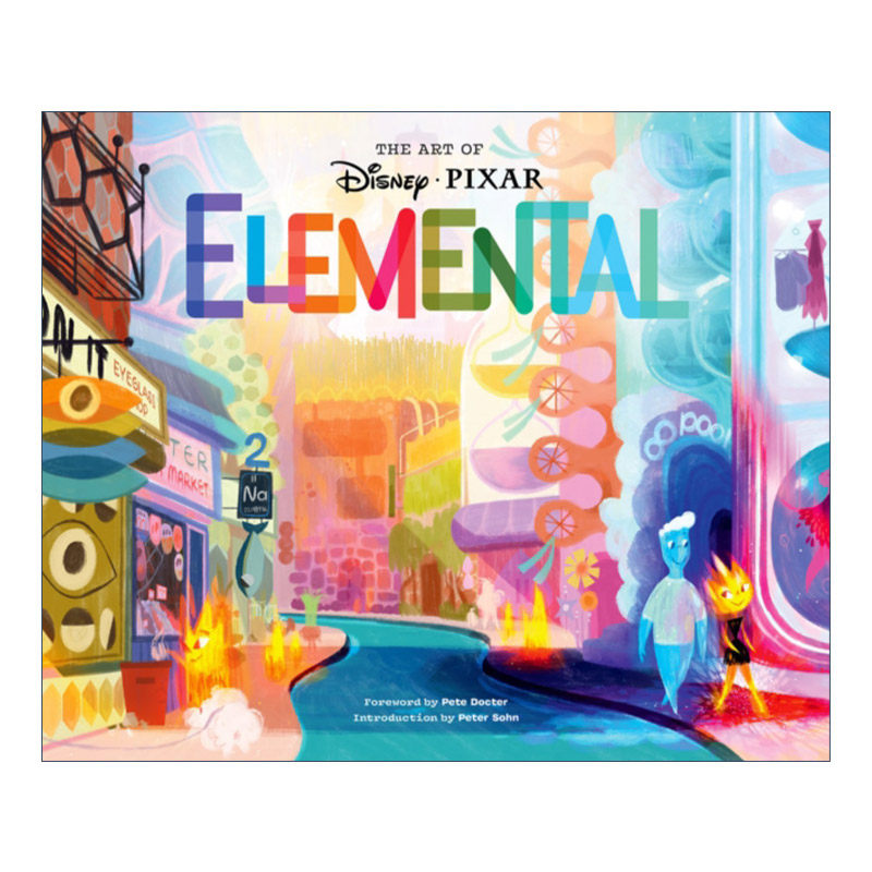 Art of Elemental 疯狂元素城  迪士尼皮克斯电影
